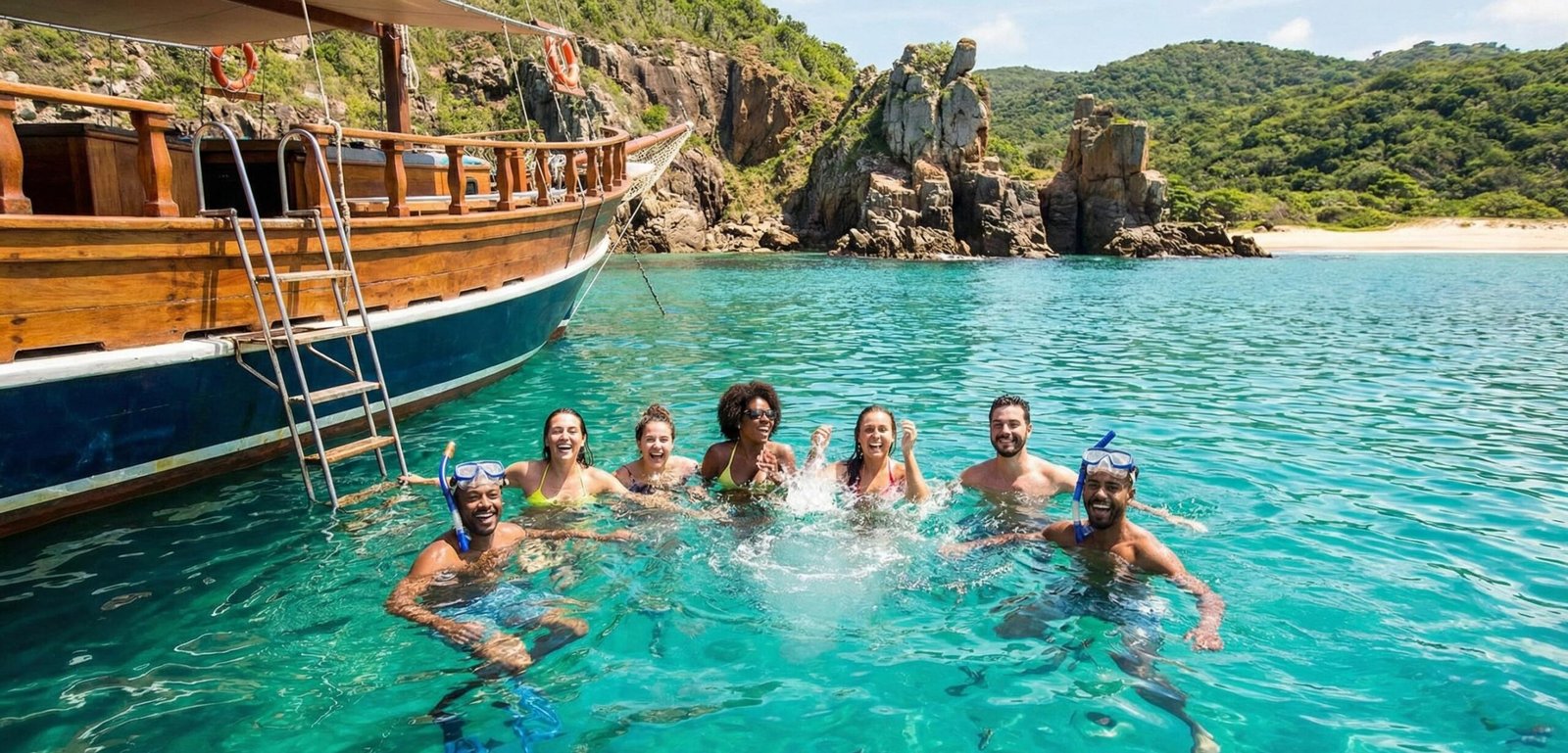 Passeio de Barco em Búzios saindo do Rio de Janeiro