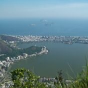 Lagoa Rodrigo de Freitas com o Corcovado ao fundo, Rio de Janeiro