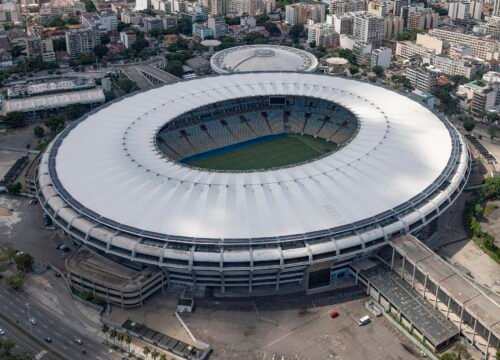 Maracanã (externo) e Copacabana: Estádio, Forte e Praia